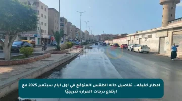 أمطار خفيفة.. تفاصيل حالة الطقس المتوقع في أول أيام سبتمبر 2025 مع ارتفاع درجات الحرارة تدريجيًا